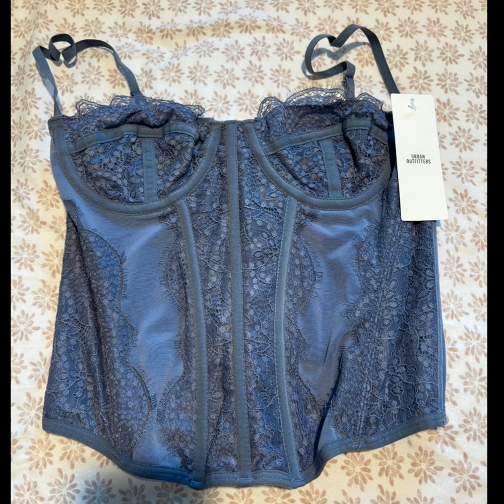 Out From Under Modern Love Corset URBAN OUTFITTERS
